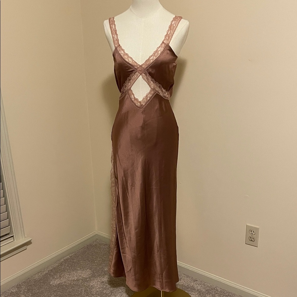 Anthropologie slip dress